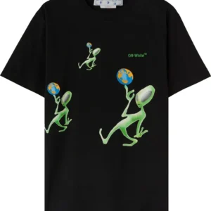 Off White Alien Arrow Over T-Shirt ‘Black’